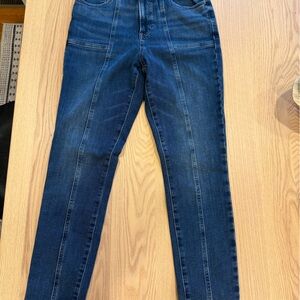 Express High Waisted Seam FlexX Skinny Jeans Medium